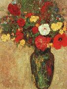 Odilon Redon Vase with Flowers USA oil painting artist